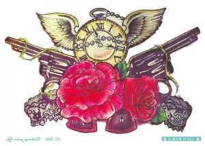 Guns and flowers