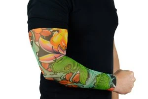 Tattoo &Auml;rmel Str&uuml;mpfe Koi Fish