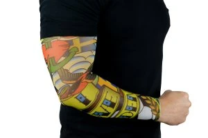 Tattoo &Auml;rmel Str&uuml;mpfe I Love Sweden