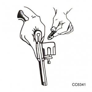 Loading of a gun