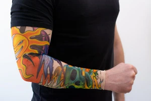 Tatuerings&auml;rm Moon Sun