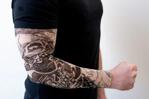 Tatuerings&auml;rm Pirate Skeleton
