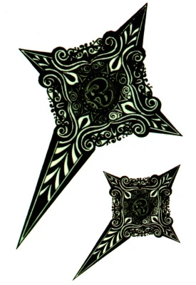 Tribal Neon-stj&auml;rnor