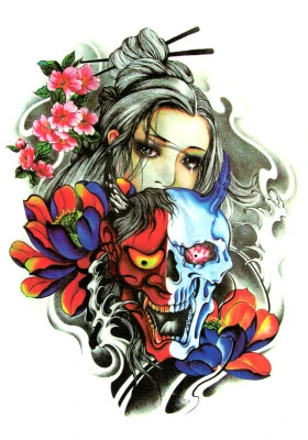 Geisha sk&ouml;nhet & d&ouml;dskalle