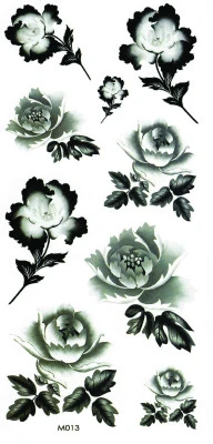 Svart & Vita Blommor
