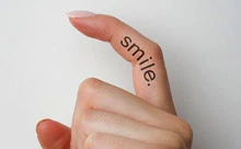 Smile.